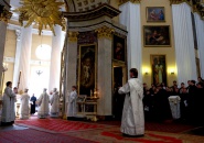 Память митрополита Никодима (Ротова) почтили в Александро-Невской Лавре